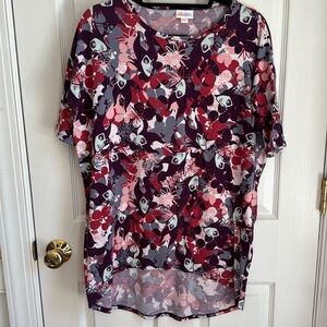 Lularoe Disney Irma tunic Maleficent pattern